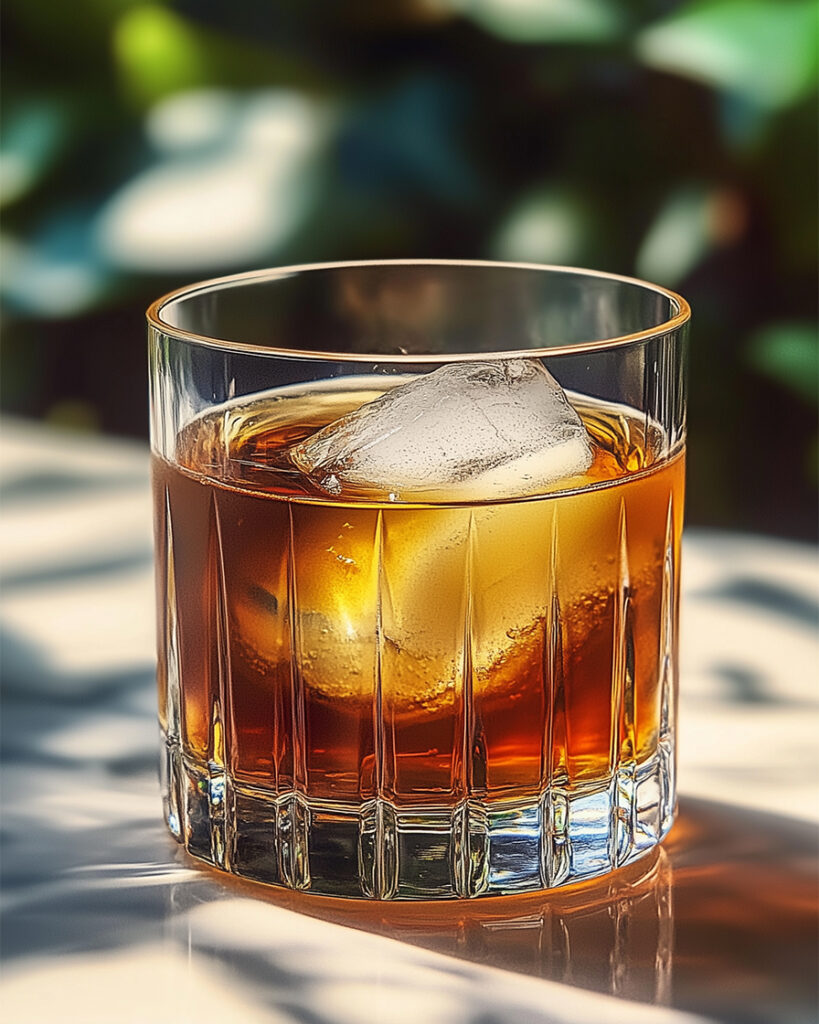 This modern moonshine cocktail with Jaramagos Vermut is perfect to drink with friends and family during autumn